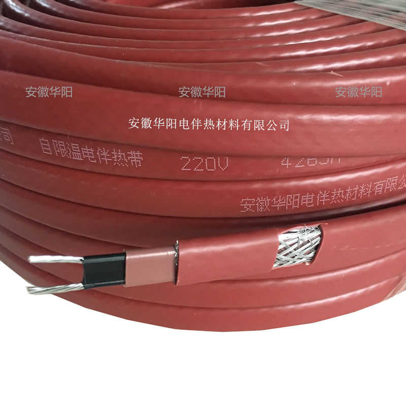 安徽華陽(yáng)電廠煙氣脫硫用自限溫電伴熱帶