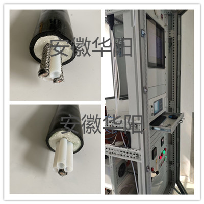 蕪湖發(fā)電廠2×660MW檢修采用我公司CEMS恒功率雙芯雙伴熱伴熱管線