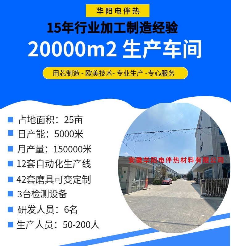 安徽華陽電伴熱材料有限公司